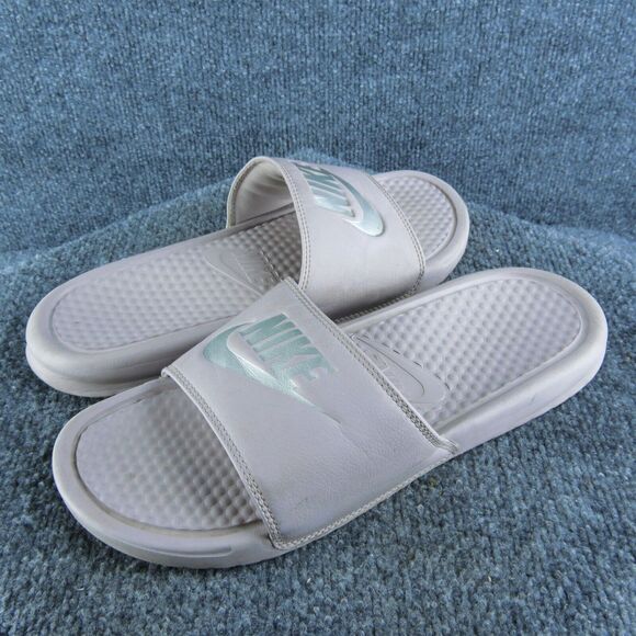 Nike Women's Slide Pink Synthetic Size 9M Gently‎ Used 2025 - Picture 1 of 6